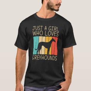 Windhund für Mädchen Kinder Italienische Windhunde T-Shirt