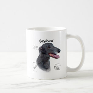 Windhund-Geschichtsentwurf Kaffeetasse