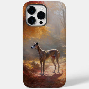 Windhund im Herbst Leaves Fall Inspiriert Case-Mate iPhone 14 Pro Max Hülle