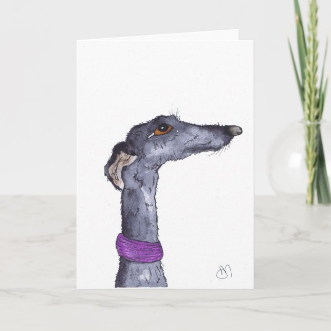 WINDHUND KARTE (Vorderseite)