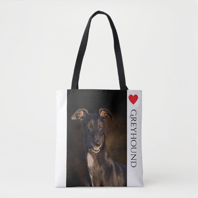 Windhund-Liebhaber-Taschen-Tasche Tasche (Vorderseite)