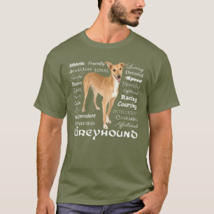 Windhund-Merkmal-T - Shirt