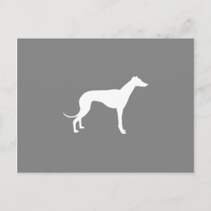 Windhund Postkarte