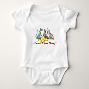 Windhund roo baby strampler
