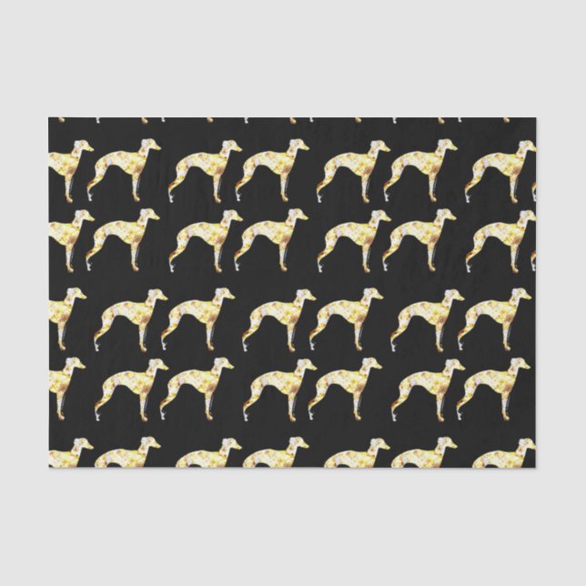 Windhund   seidenpapier (Vorderseite)