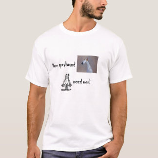Windhund-Single-T - Shirt