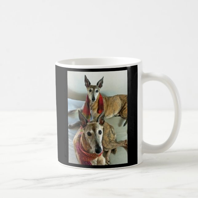 Windhund-Tasse Kaffeetasse (Rechts)