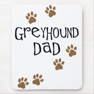 Windhund-Vater Mousepad