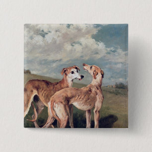 Windhunde Button