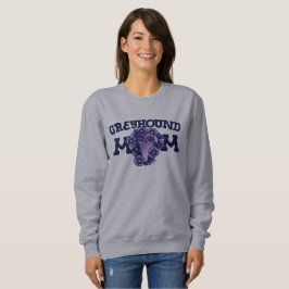 Windhunde Mama Niedlich Lila Windhunde Adoption Sweatshirt