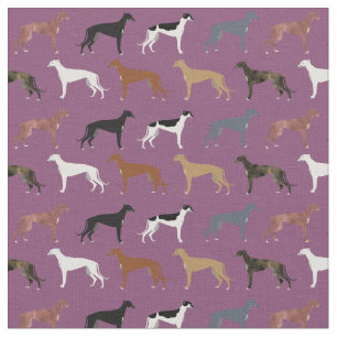 Windhunde Mantel Farben lila Stoff