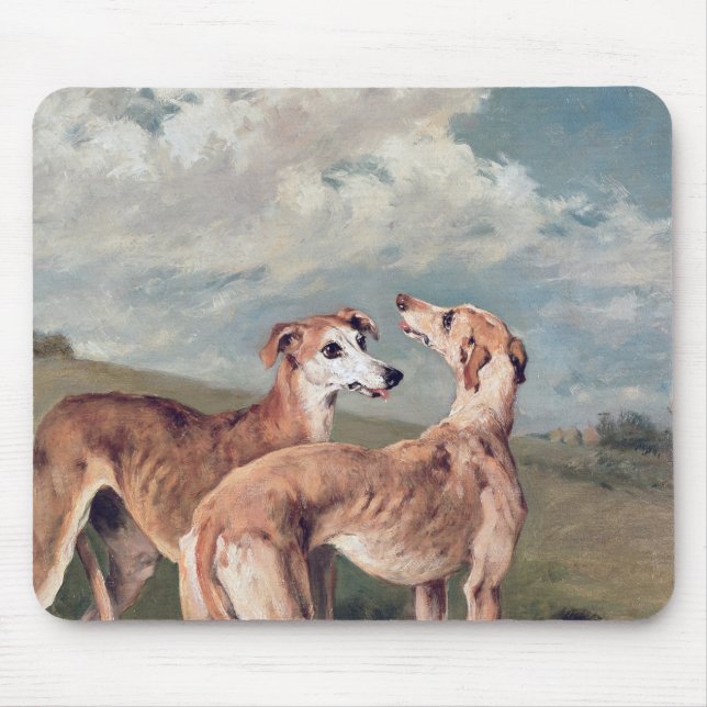 Windhunde Mousepad (Vorne)