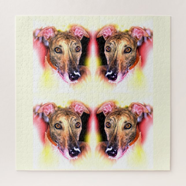 Windhunde Tiere Kunst (Vertikal)