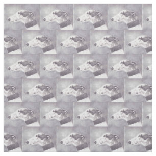 Windhundprofil Hundekunst-Gewebe Stoff