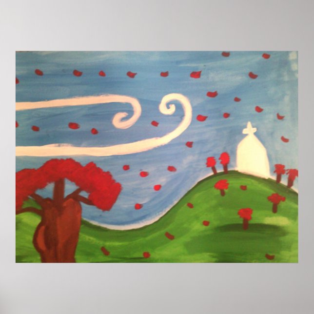 Windiger Windiger Tag Poster (Vorne)