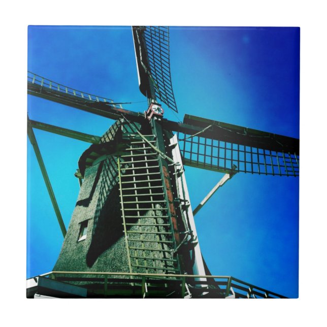 Windill in Amsterdam Fliese (Vorderseite)