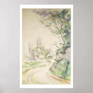 Winding Road, c.1900-06 (w/c auf Papier) Poster