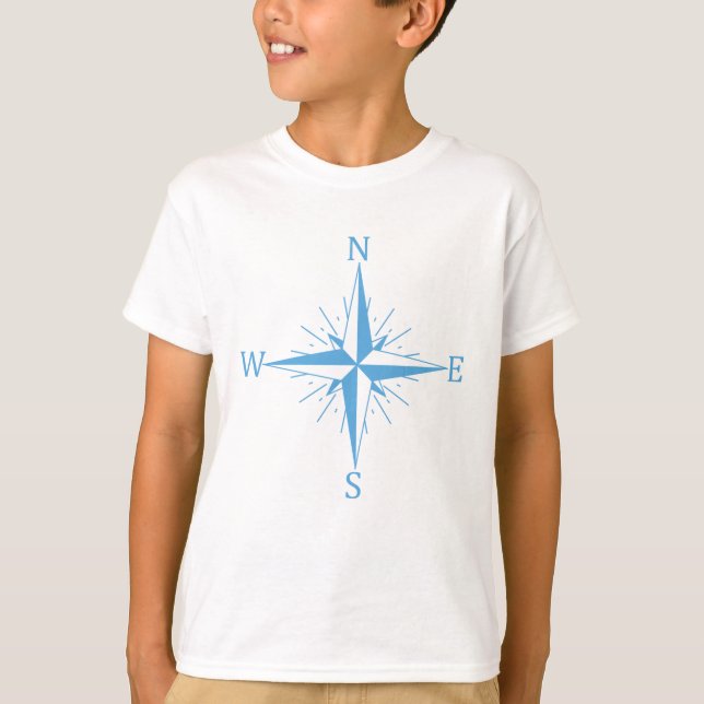 Windkompass T-Shirt (Vorderseite)