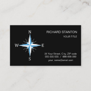 Windkompass Visitenkarte