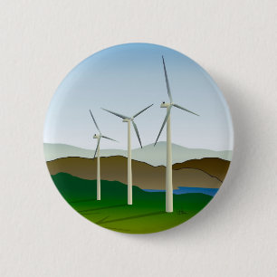Windkraftanlage am See Button