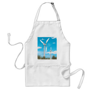 Windkraftanlage erneuerbare Energie Schürze
