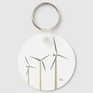 Windkraftanlage Schlüsselanhänger