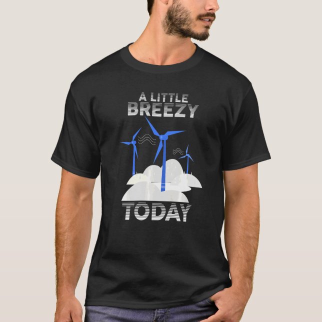 Windkraftanlage Windmühle Erneuerbare Energie A Li T-Shirt (Vorderseite)