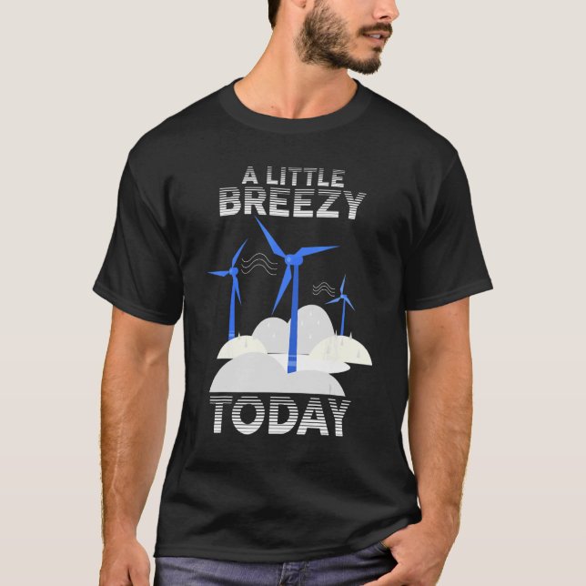 Windkraftanlage Windmühle Erneuerbare Energie A Li T-Shirt (Vorderseite)