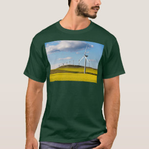 Windkraftanlagen - Alberta Kanada 6 T-Shirt