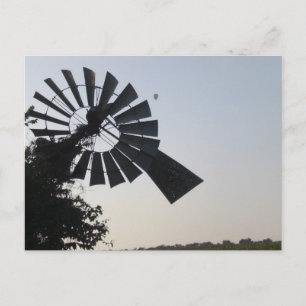 Windmill 2 Postkarte