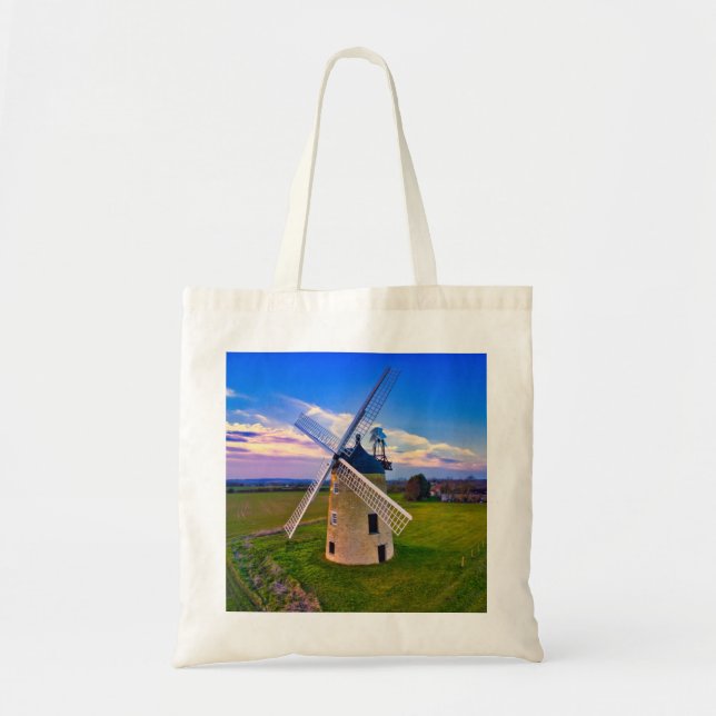 Windmill Blue Sky Tragetasche (Vorne)