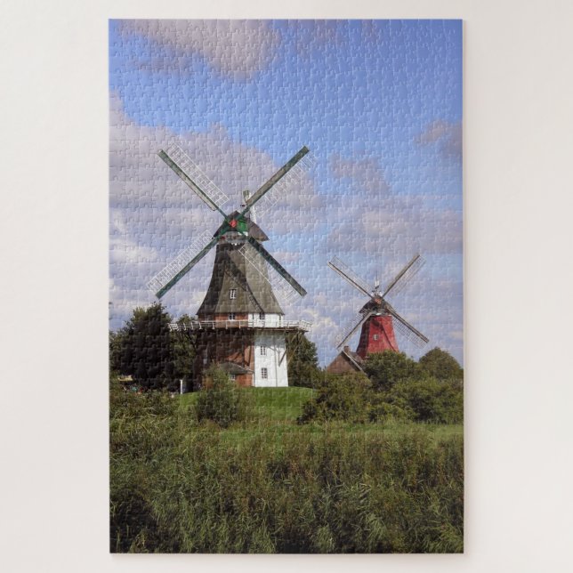 Windmill Greetsiel North Sea Nord Deutschland (Vertikal)