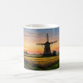 Windmill In The Countryside Kaffeetasse