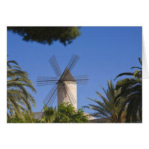 Windmill, Palma, Majorque, Espagne