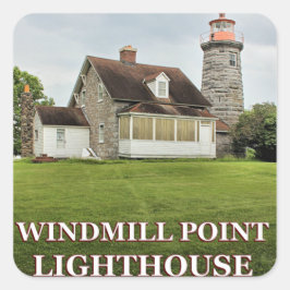 Windmill Point Lighthouse, Lake Champlain Stickers