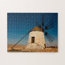 Windmill Tefia Fürteventura Spanien Landschaftlich