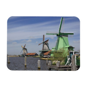 Windmill, Zaanse Schans, Holland, Niederlande 2 Magnet