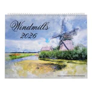 WINDMILLS 2024-Kalender Kalender