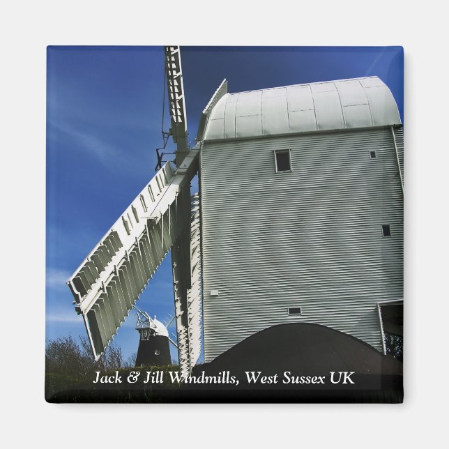 Windmills : Jack & Jills @ West Sussex UK Magnet (Devant)