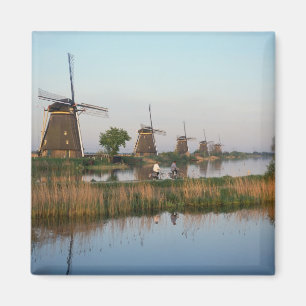 Windmills, Kinderdijk, Niederlande Magnet