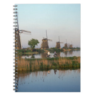 Windmills, Kinderdijk, Niederlande Notizblock
