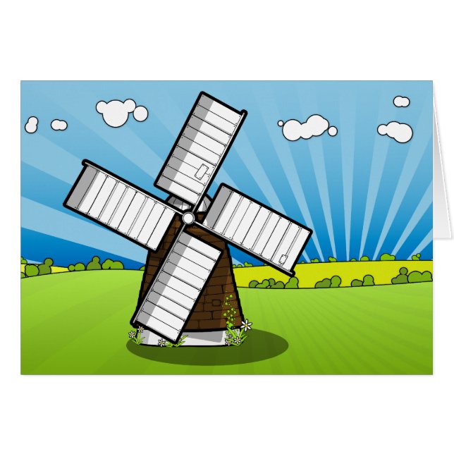 Windmühle (Vorderseite (Horizontal))