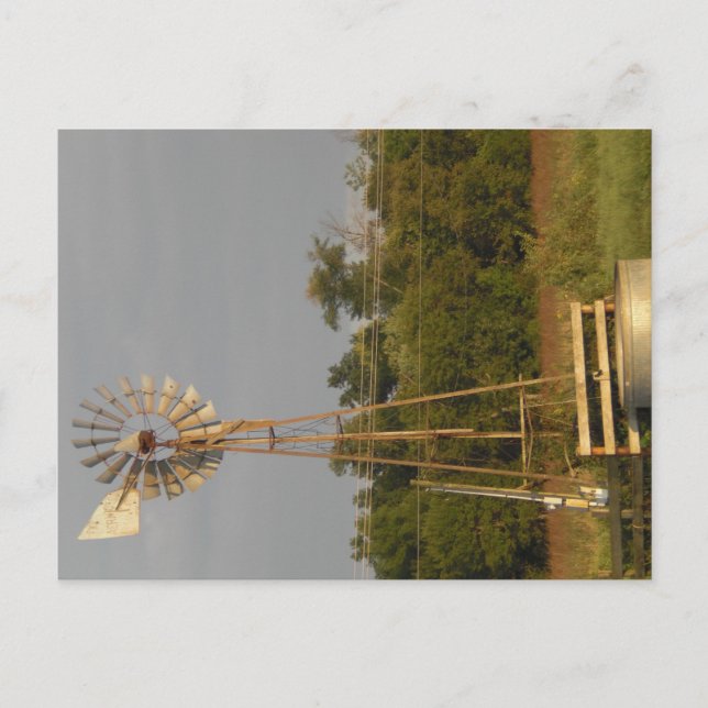 Windmühle 3 Postkarte (Vorderseite)