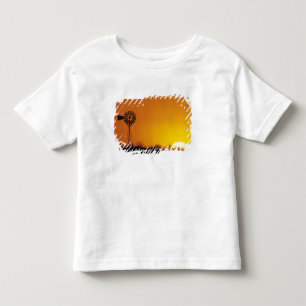 Windmühle bei Sonnenuntergang, Sinton, Texas, USA Kleinkind T-shirt
