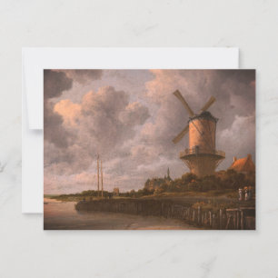 Windmühle bei Wijk bij Duurstede: Postkarte