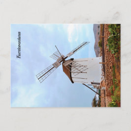 Windmühle in Fürteventura. Postkarte