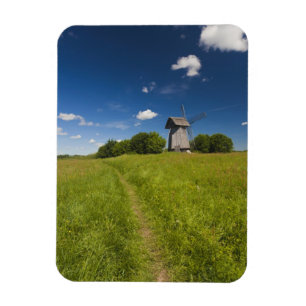 Windmühle in Mikhailovskoye Magnet