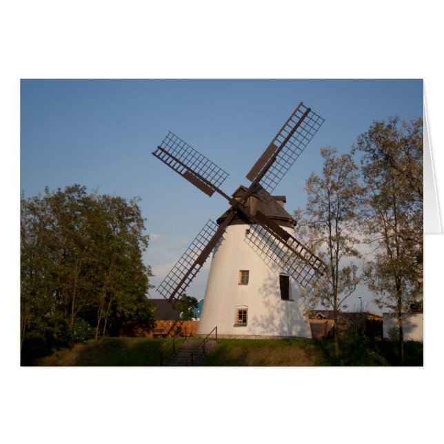 Windmühle in Podersdorf (Vorderseite (Horizontal))