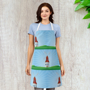 Windmühle Landschaft Grüne Hügel Schürze