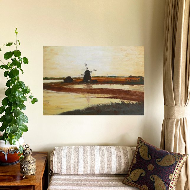 Windmühle Leinwanddruck (Von Creator hochgeladen)